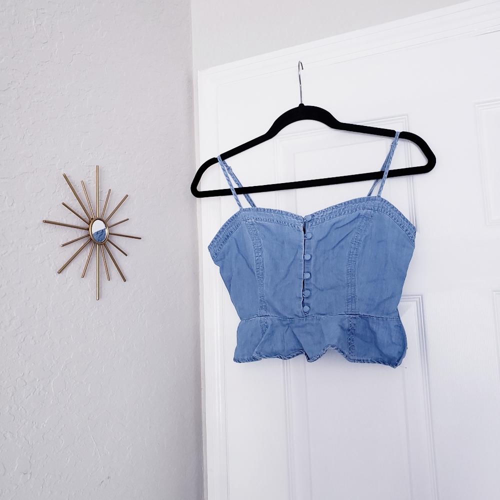 Forever 21 Denim Tank Top